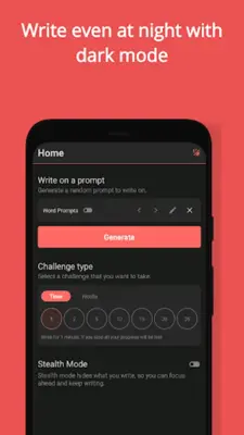 Call of Writing Prompts & Fun android App screenshot 2